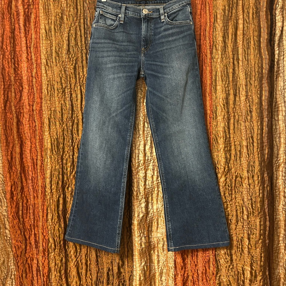 Hudson Rosie Wide Leg Crop Jeans - Picture 2 of 7